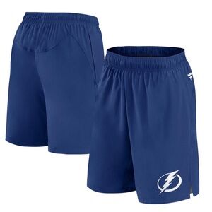 FANATICS SIZE MEDIUM MENS TAMPA BAY LIGHTNING ATHLETIC SHORTS